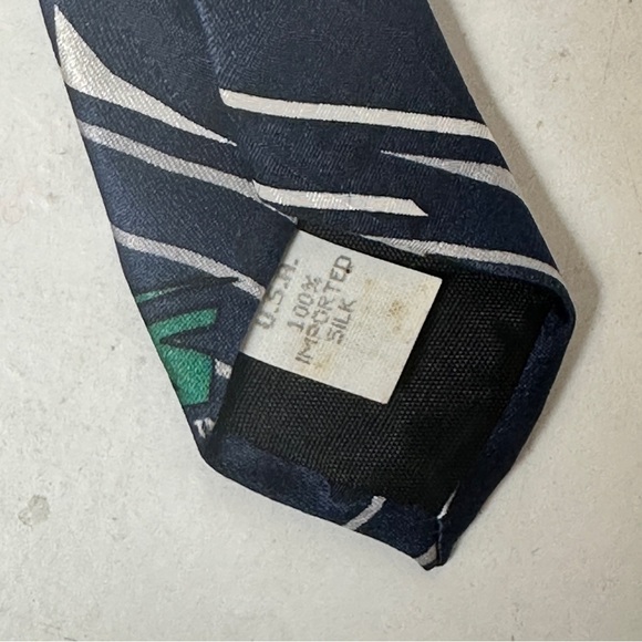 Navy Blue Tie - Picture 7 of 7